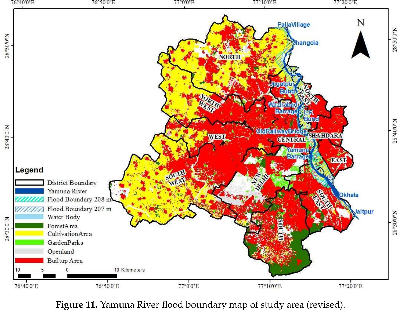 Figure 11 Gis Based Urban Flood Risk Assessment And
