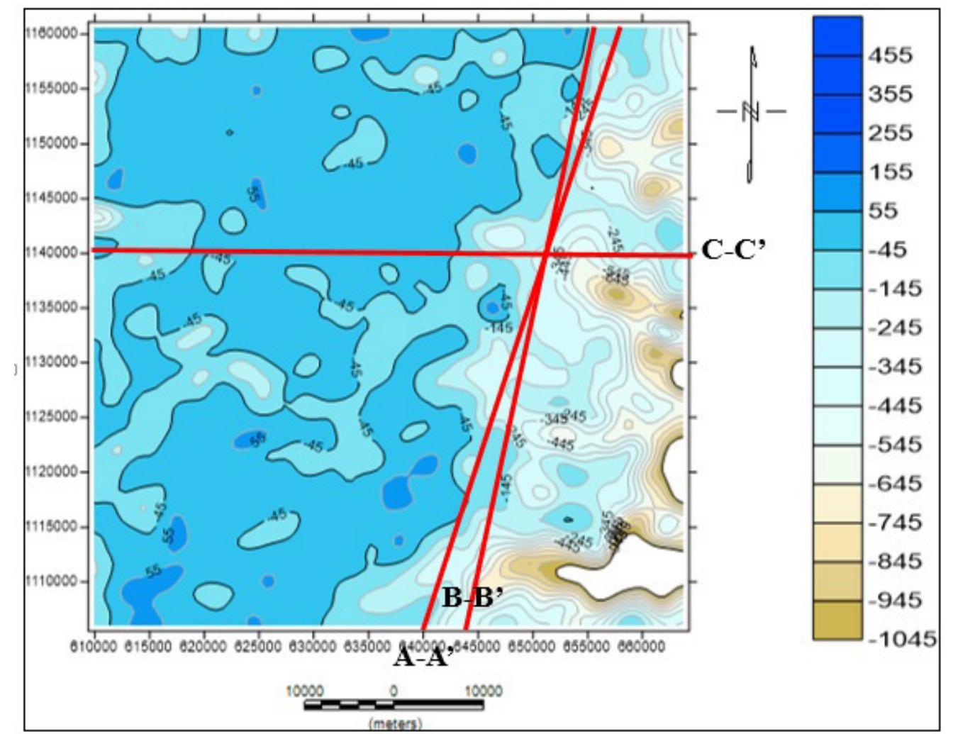 Figure 5 - from Analysis of high-resolution aeromagnetic