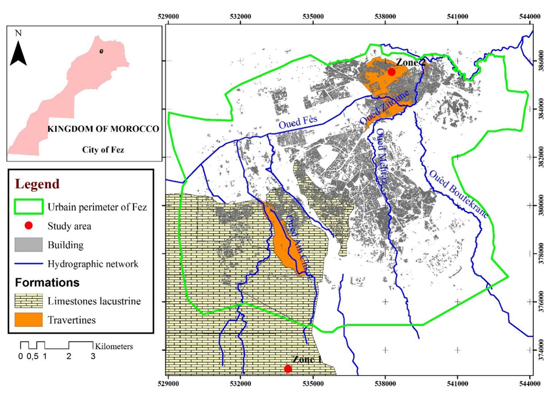 Merinides Map (PDF) The Importance of Underground Cavities Detection in the Choice of ...