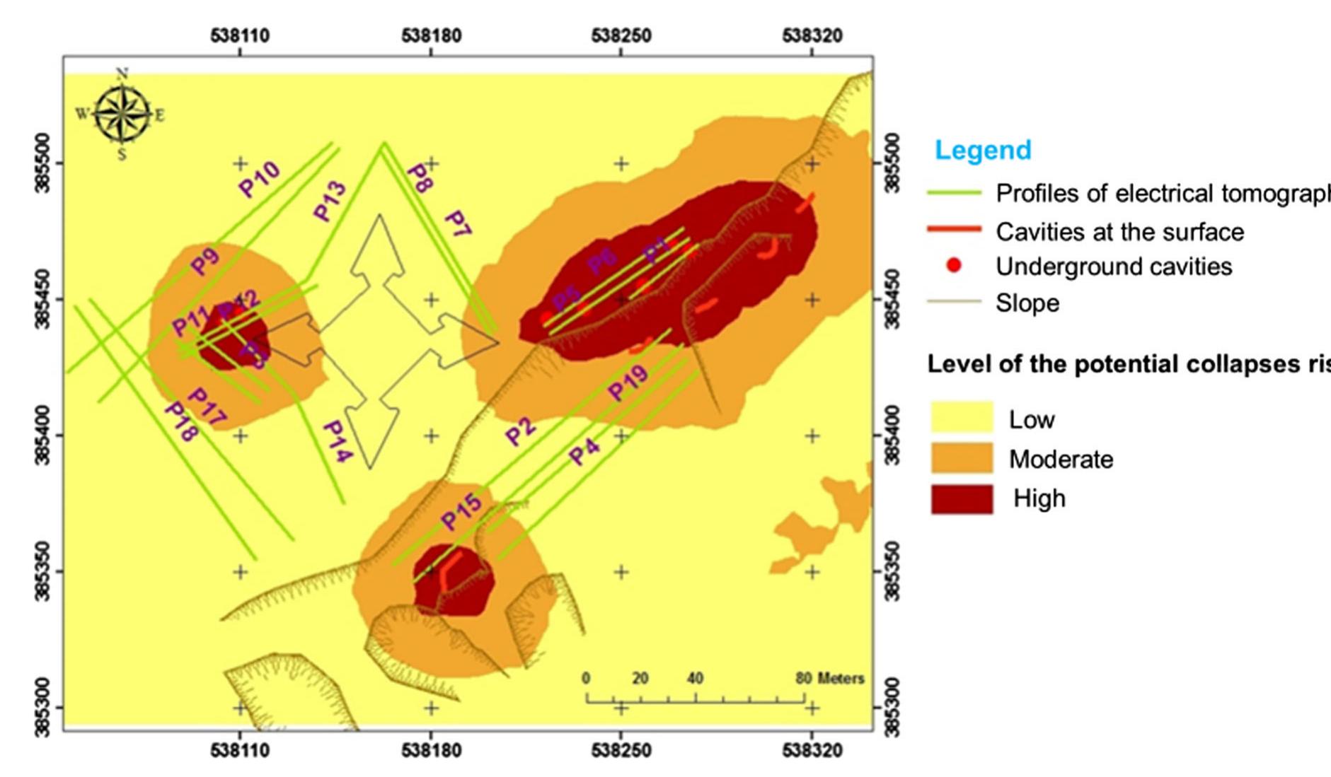 Merinides Map (PDF) The Importance of Underground Cavities Detection in the Choice of ...