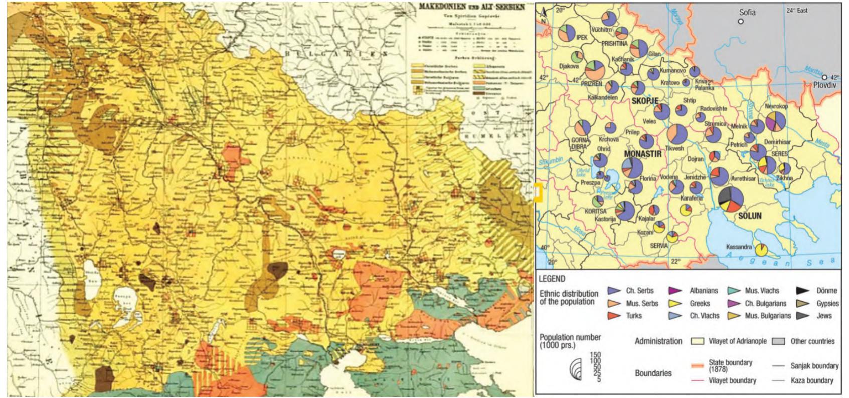 Map 6. the difference between pie-chart maps and patch maps