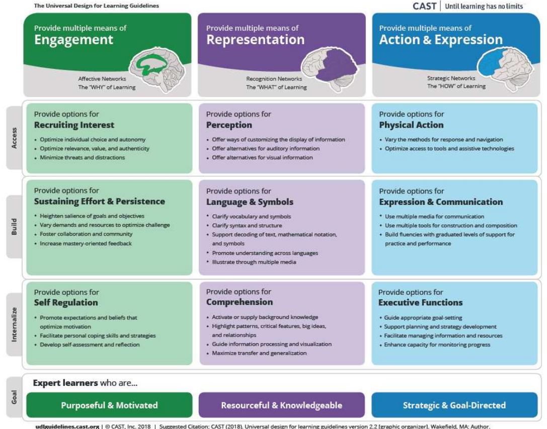 Pdf Universal Design For Learning Chart.pdf (PDF) Universal Design for Learning (UDL) as Facilitating Access to ...