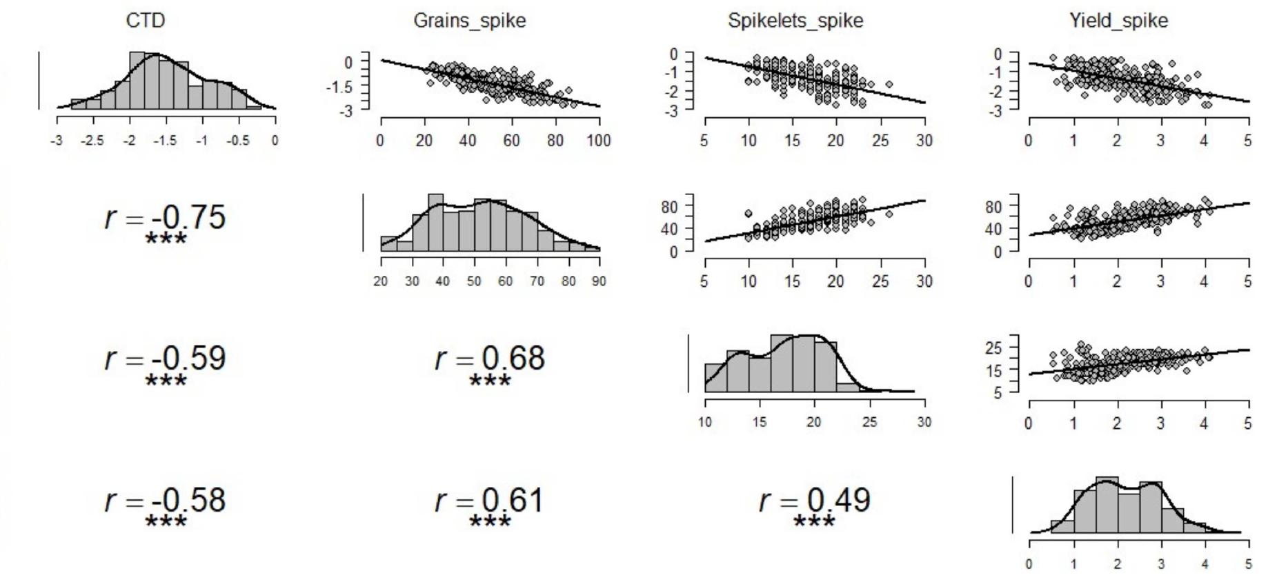 Figure 3 - Comparative Analysis of Canopy Cooling in Wheat