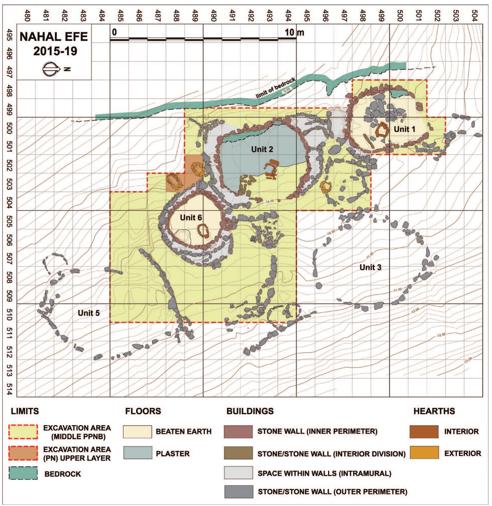 Fig. 2. Plan of the main exaction area (Area A) in Sector 1, after the 2019 season. 
