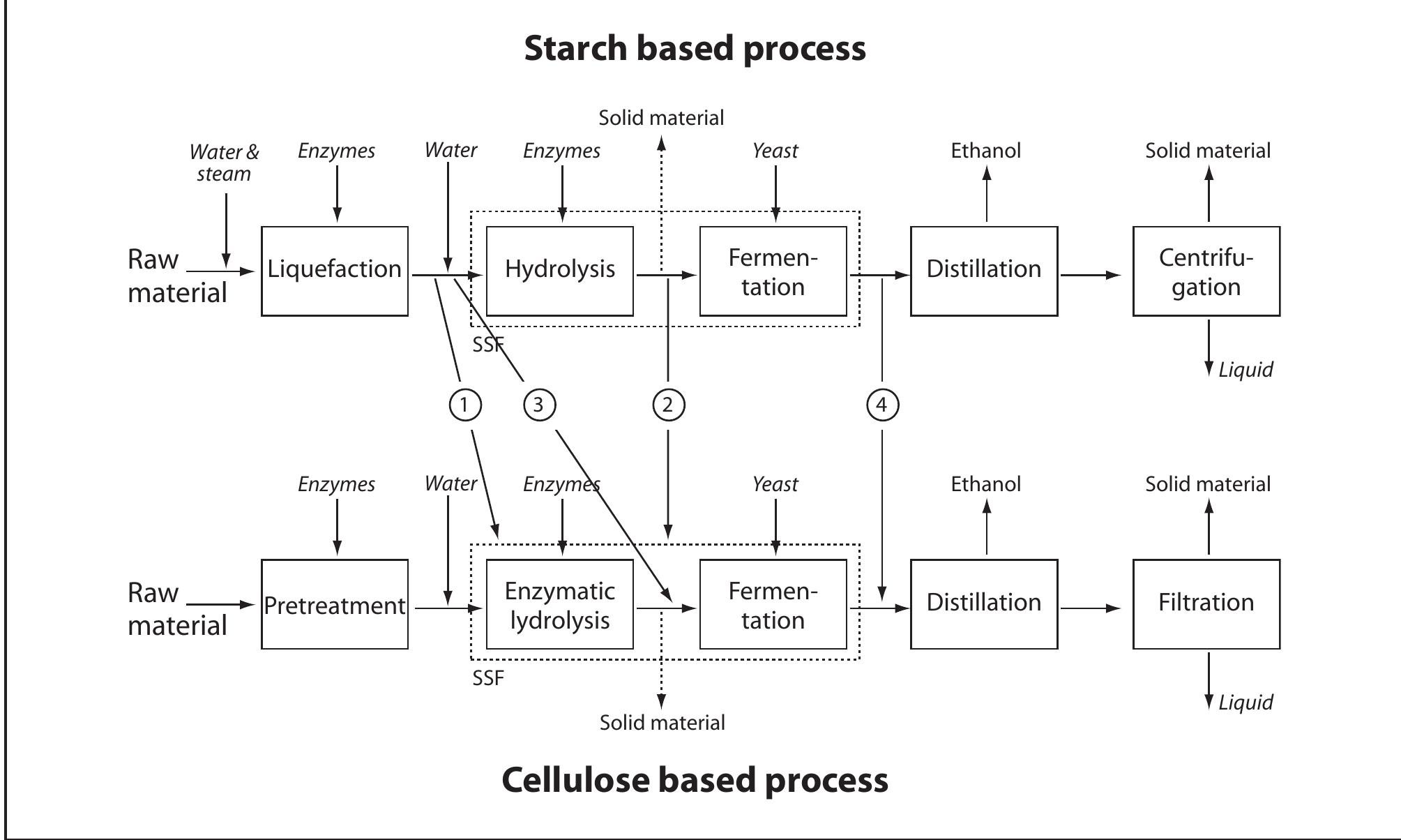 (PDF) Production of ethanol from lignocellulosic materials
