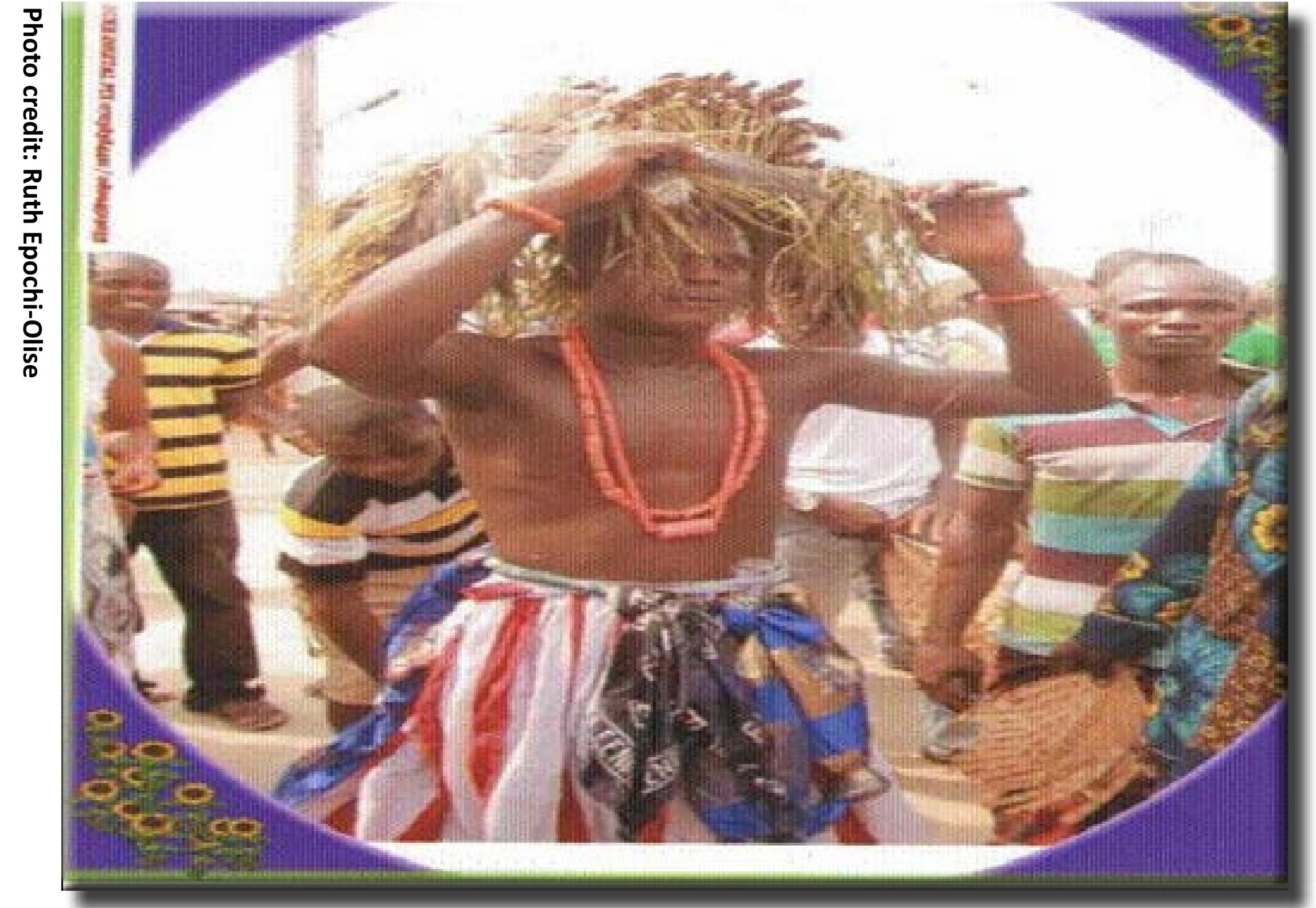 Figure 5a. Current Costume of Ukwata Carrier 