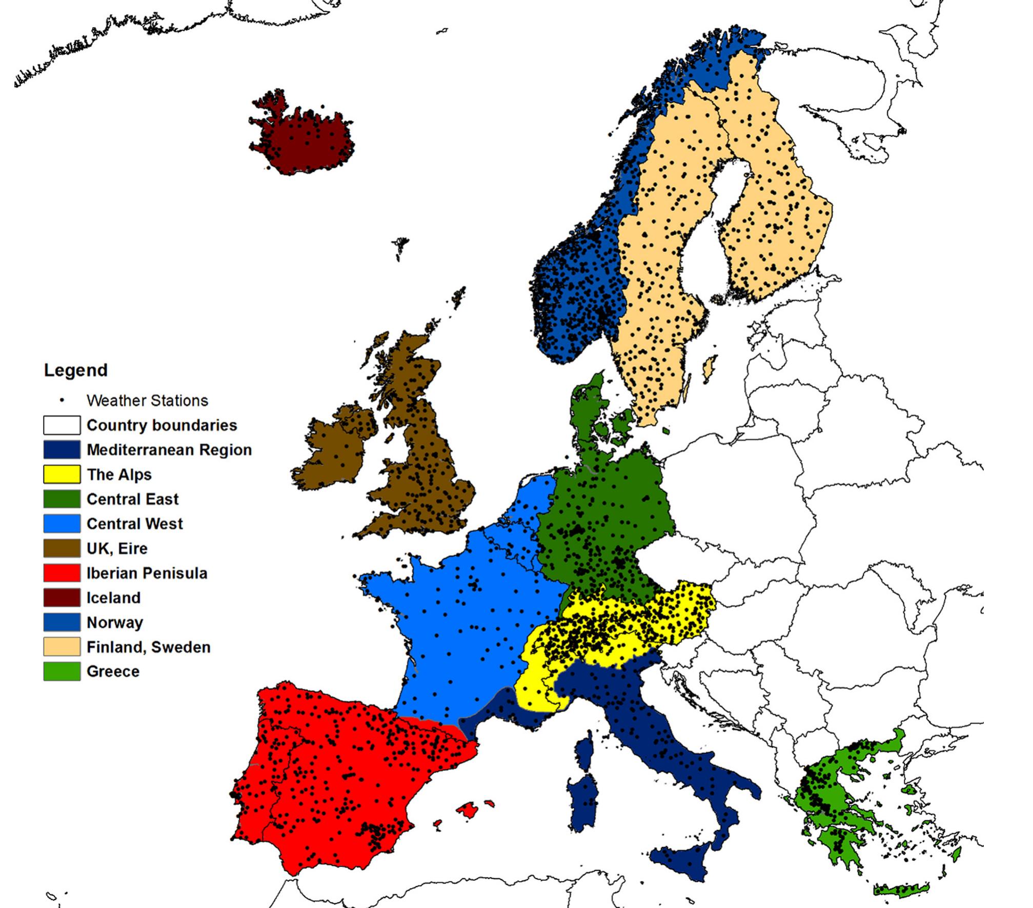 Figure 6 - from Harmonized European ground snow load map: