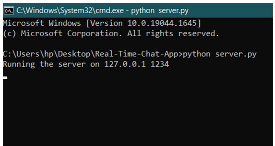 (PDF) Realtime Chat Application using Client-Server Architecture