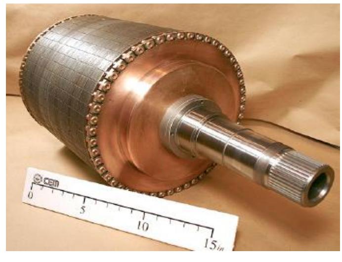 High Rpm Rotor Core Figure 17 - from High-Speed Electrical Machines: