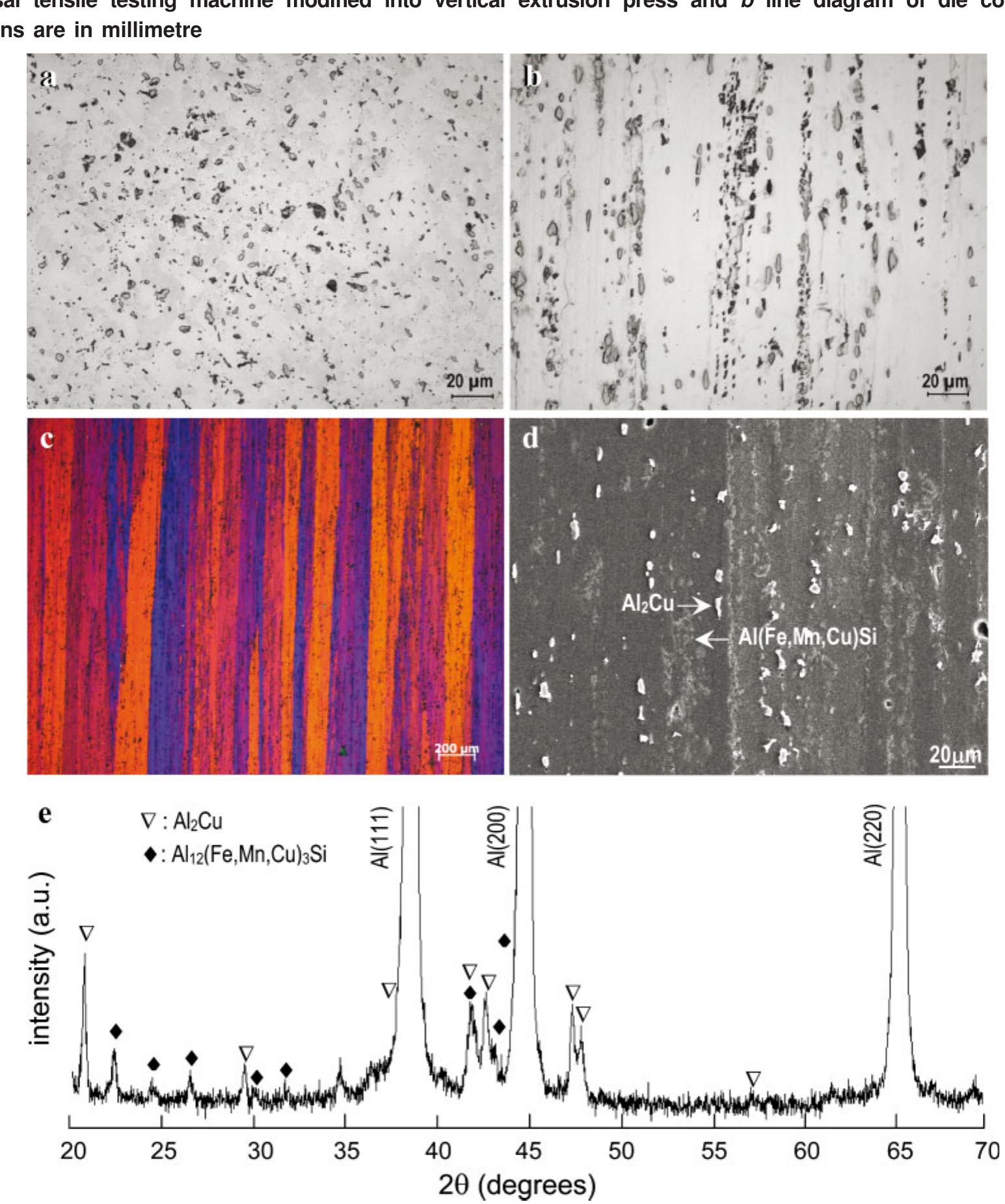 Figure 2 - from Extrusion of EN AW-2014 alloy in semisolid