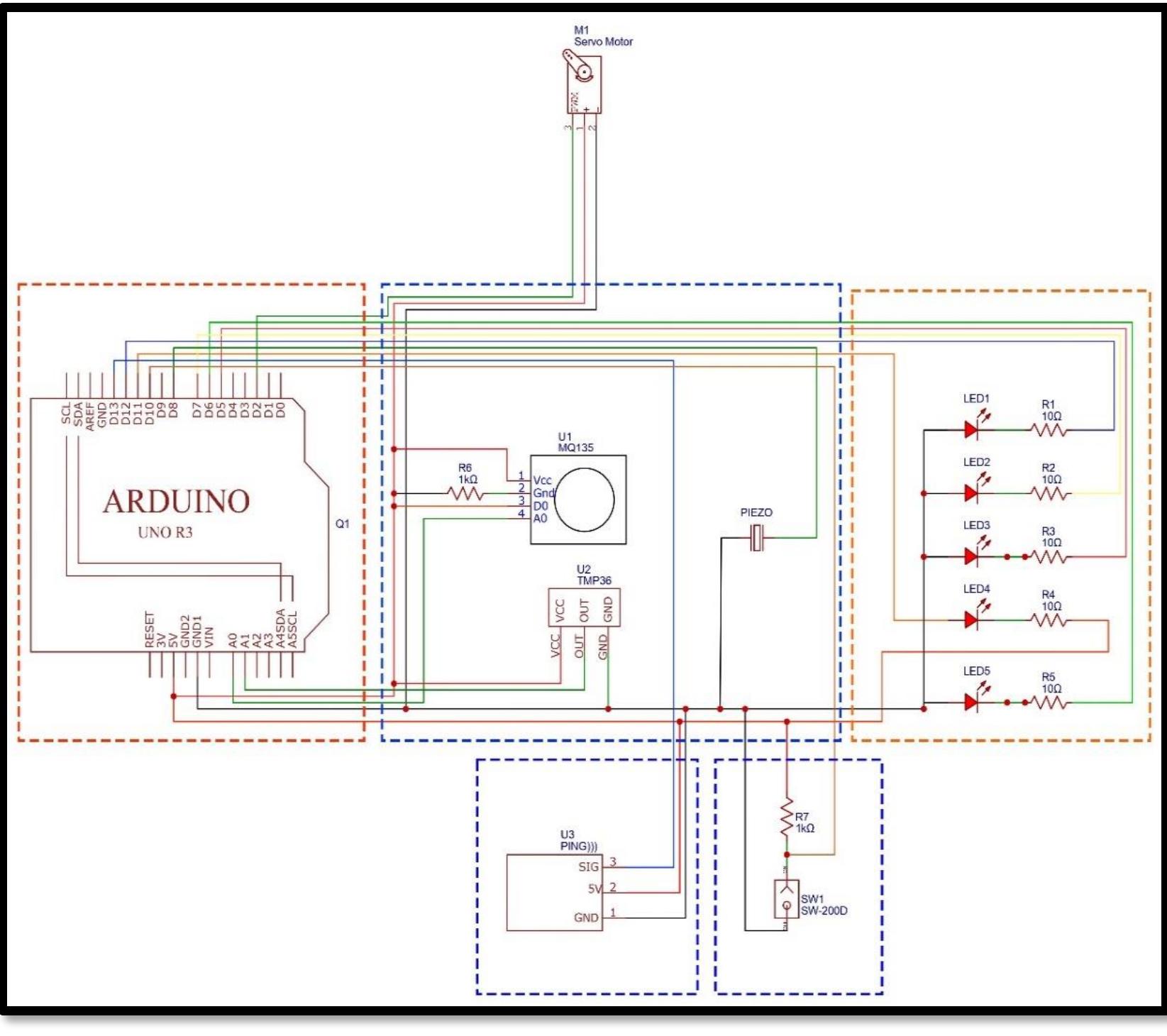 Prototype of schematic diagram figure 38 shows the schematic