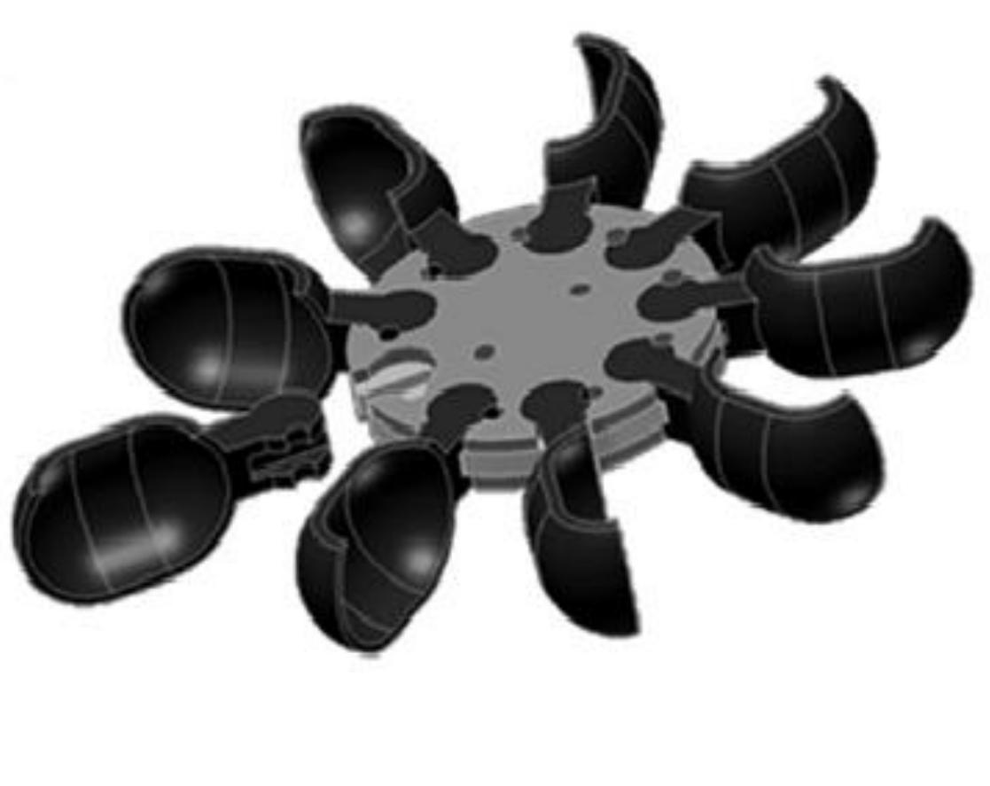 Figure 6 - Simulation of mini hydro power based on river