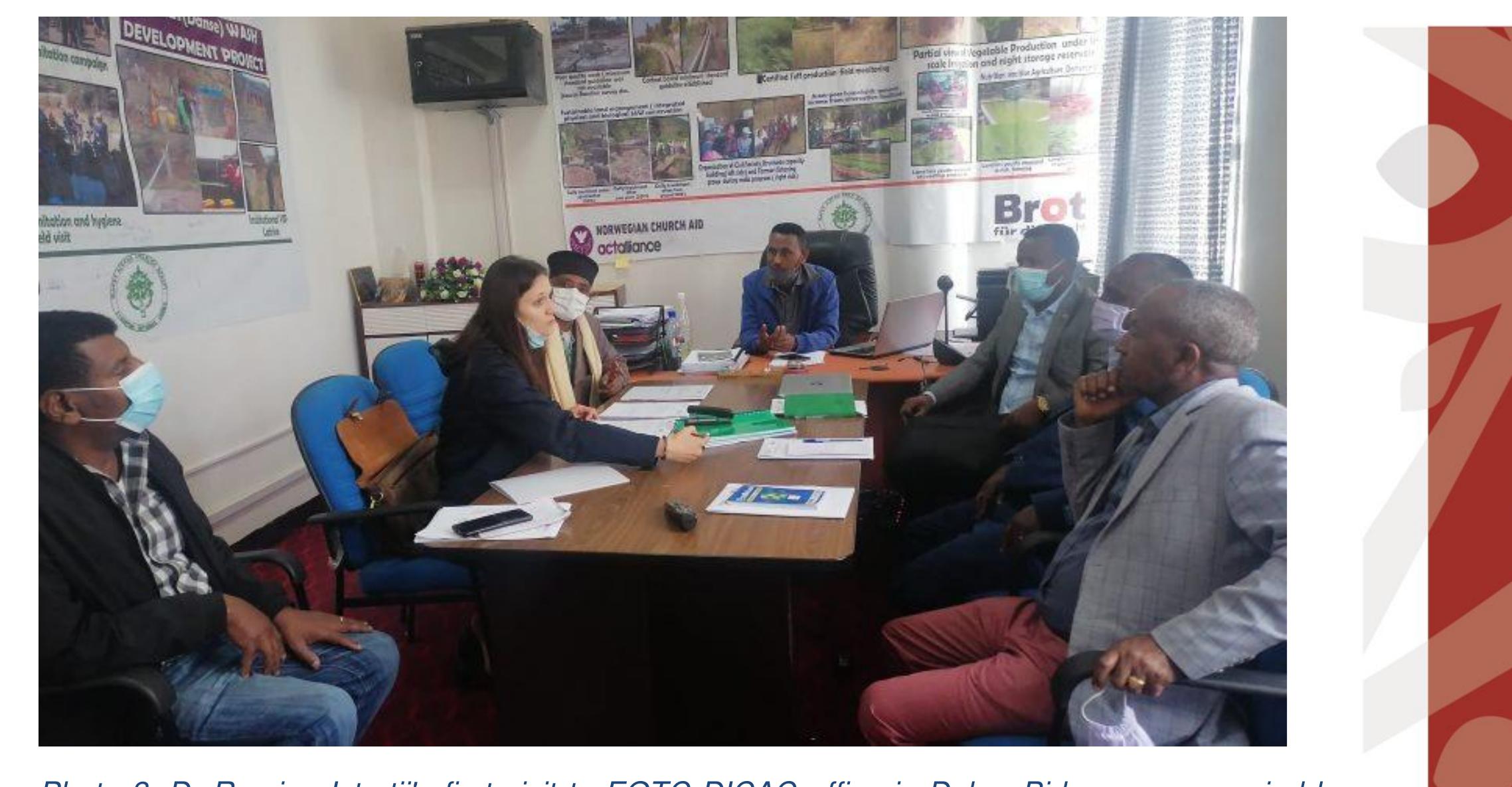 n order to successfully implement the project on the ground, a collaboration agreement was also signed between the government of North Shoa and EOTC DICAC on behalf of project didl/tara. The local government approved of the project and provided feedback to improve it. In their eedback, they emphasised the need to integrate a robust mechanism for monitoring and evaluating the programme’s progress, and to identify a mechanism to make the workshop accessible and relevant to other religious communities of Ethiopia. Both comments were horoughly discussed with the partners in follow-up meetings and concrete pathways were identified to address both recommendations.  