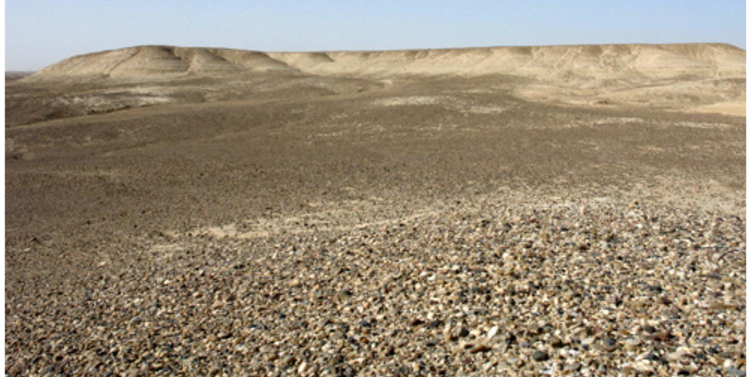 Fig. 4. Site No.152 of the South of Gale-Rustam Domain  mensions of 3.26.5 centimeters  (Fig.5).  stones, especially the hard alabastrines, could varnish and gloss its surface in or- der to use it in elegant religious rituals and ceremonies, where usually every- thing was in the best and excellent level and conditions of its own. 