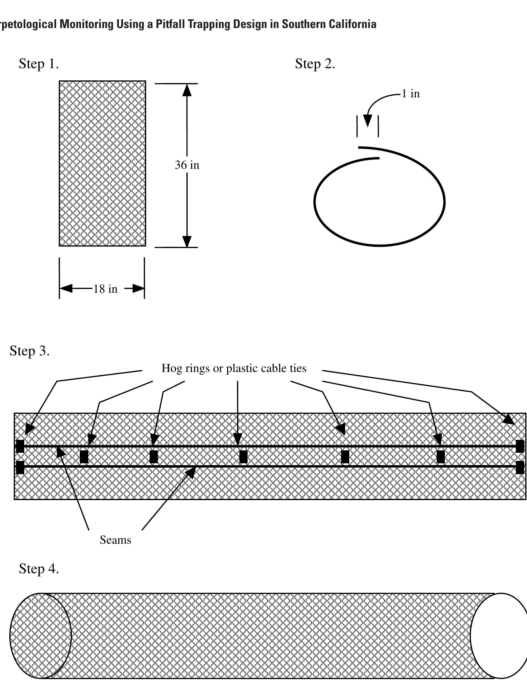 Pitfall Trap Array Figure 7 - from Herpetological Monitoring Using a Pitfall