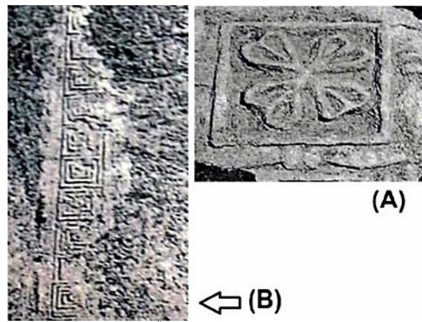 Fig. 11- A- Qal‘a-ye Yazdgerd B- Cal Tarxan. 