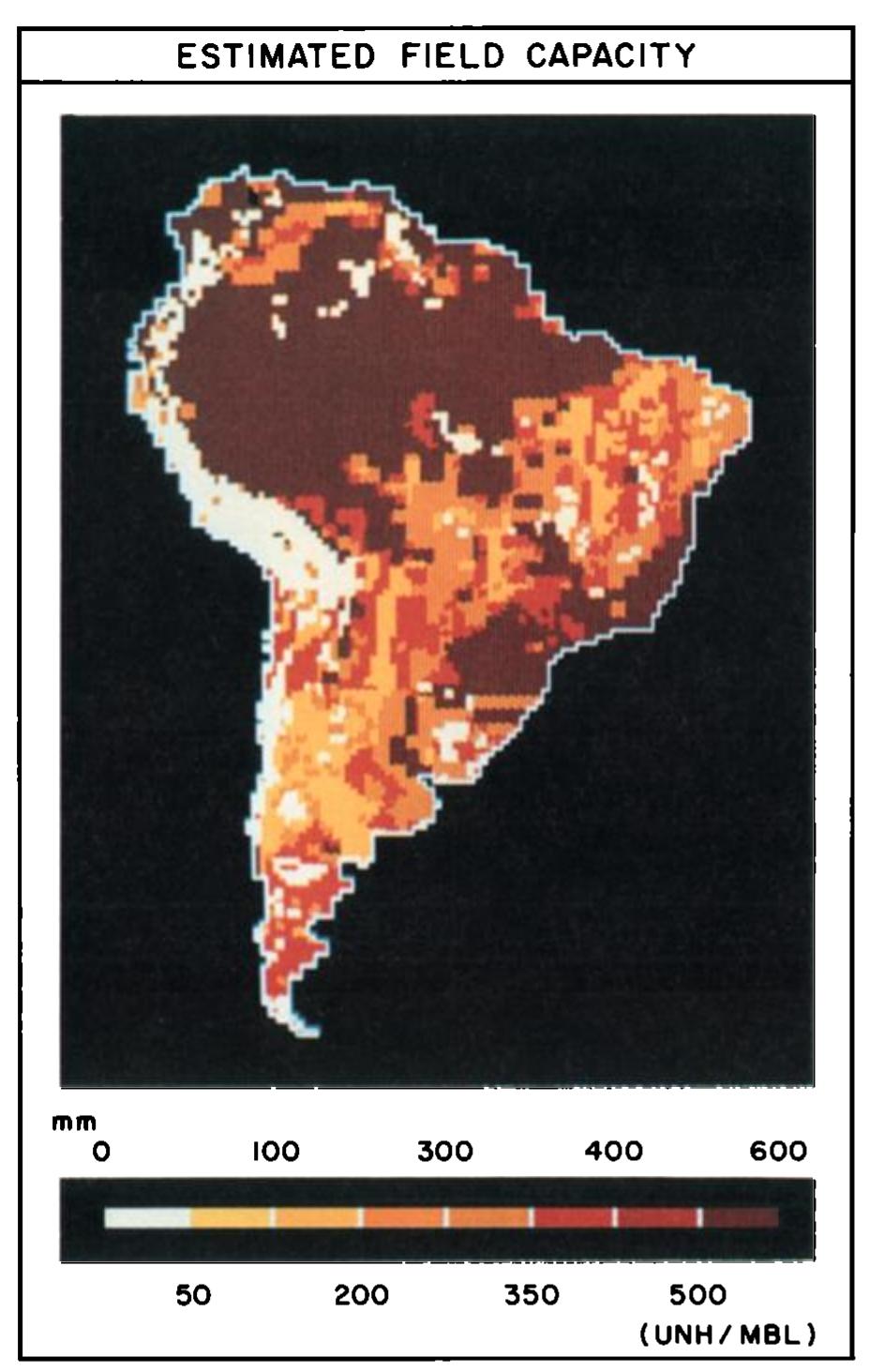Structure of the global hydrologic model, showing the