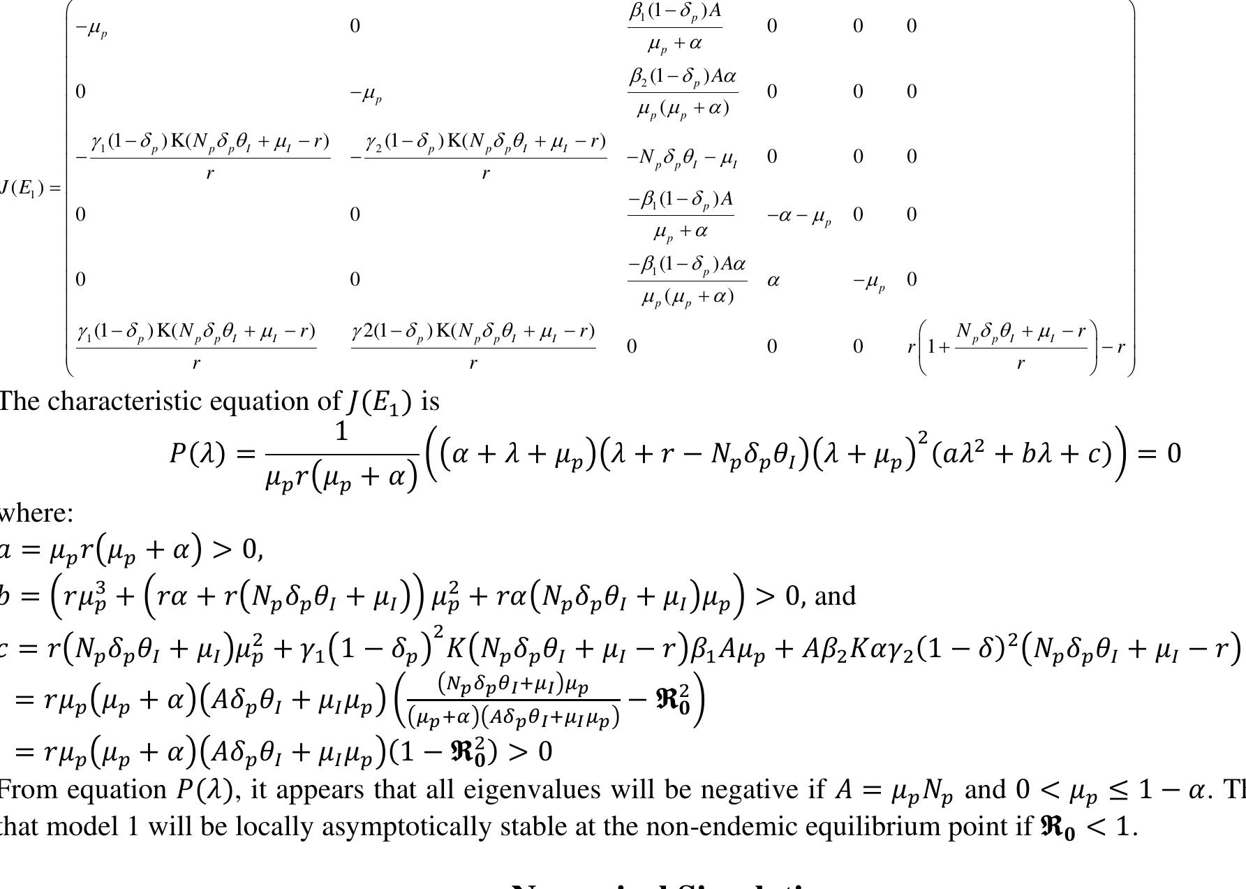 (PDF) Dynamic analysis of mathematical model of the spread of yellow ...