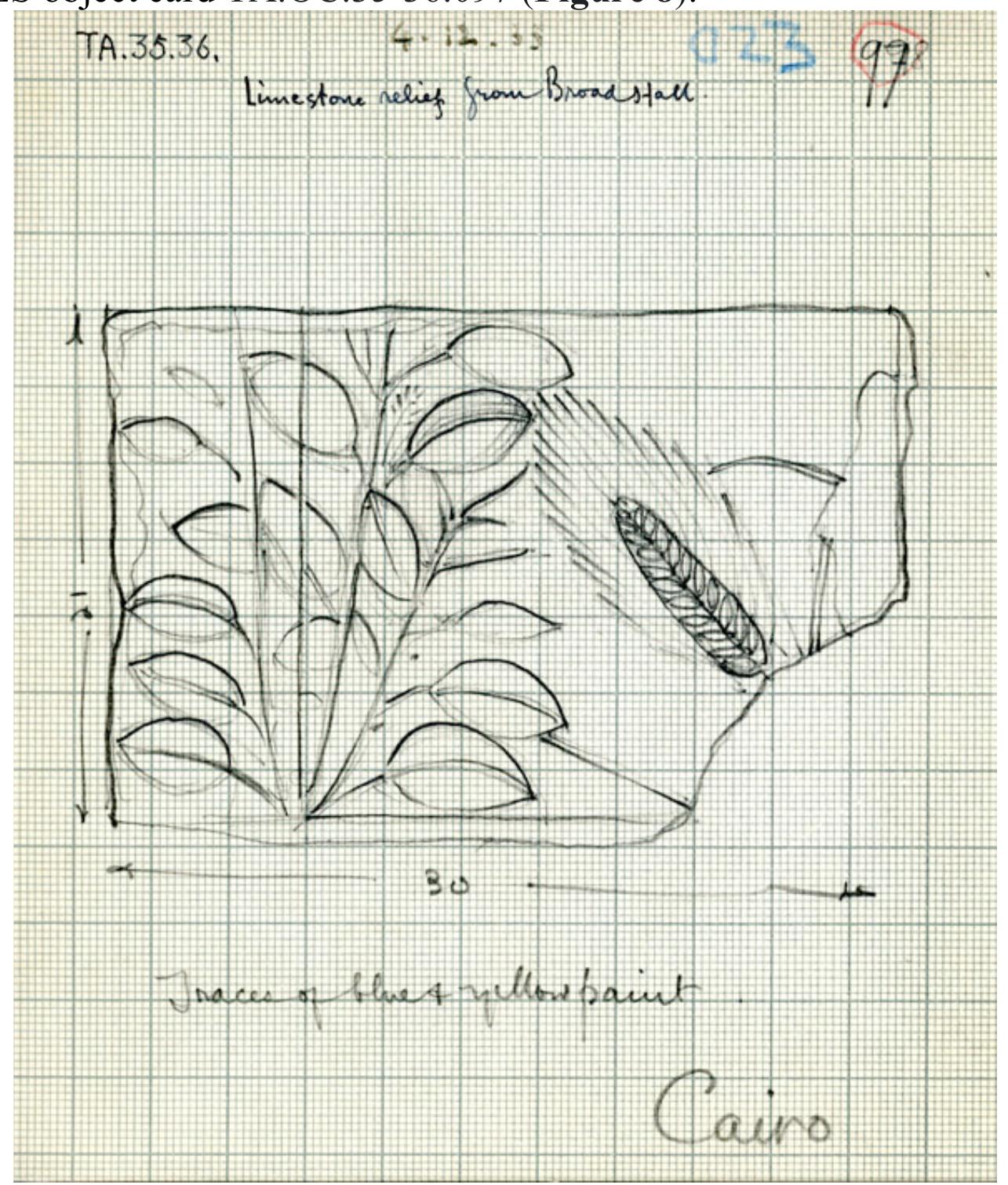 Amarna block after ees card 023/97, courtesy of the egypt