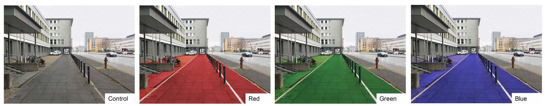 (PDF) Using artificial ground color to promote a restorative sidewalk ...