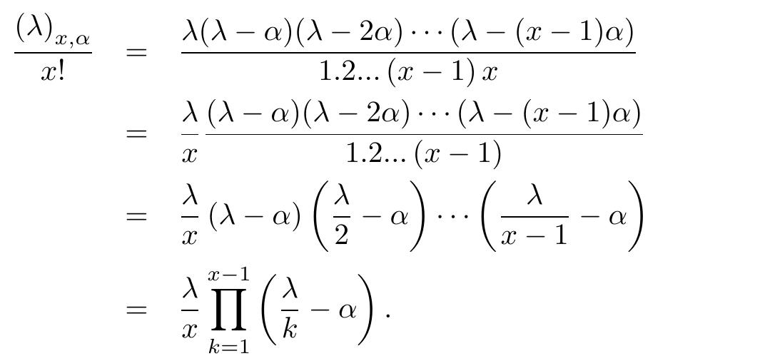 (PDF) A NEW APPROACH TO THE POISSON DISTRIBUTION: DEGENERATE POISSON ...