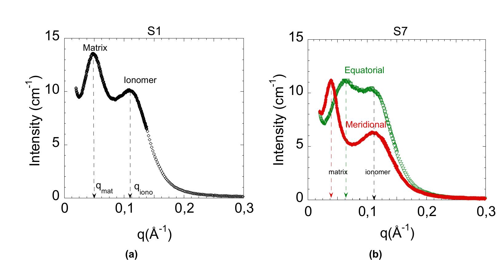 Eee Rrr 1d-saxs spectra of recast nafion® membrane equilibrated in