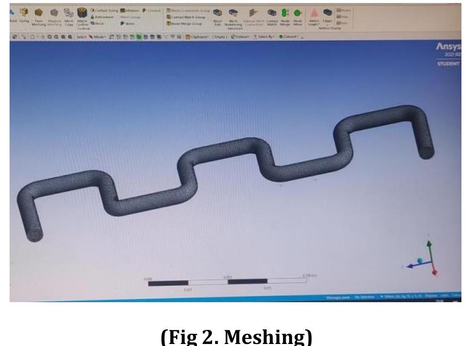 Figure 2 - Thermal Analysis of Earth Tube Heat Exchanger
