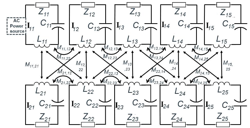Circuit diagram of tiles array. below 50 mv. fig. 2b depicts