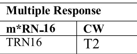m >1 for Multiple Response  Figure 4 Data packet format for multiple tag response 