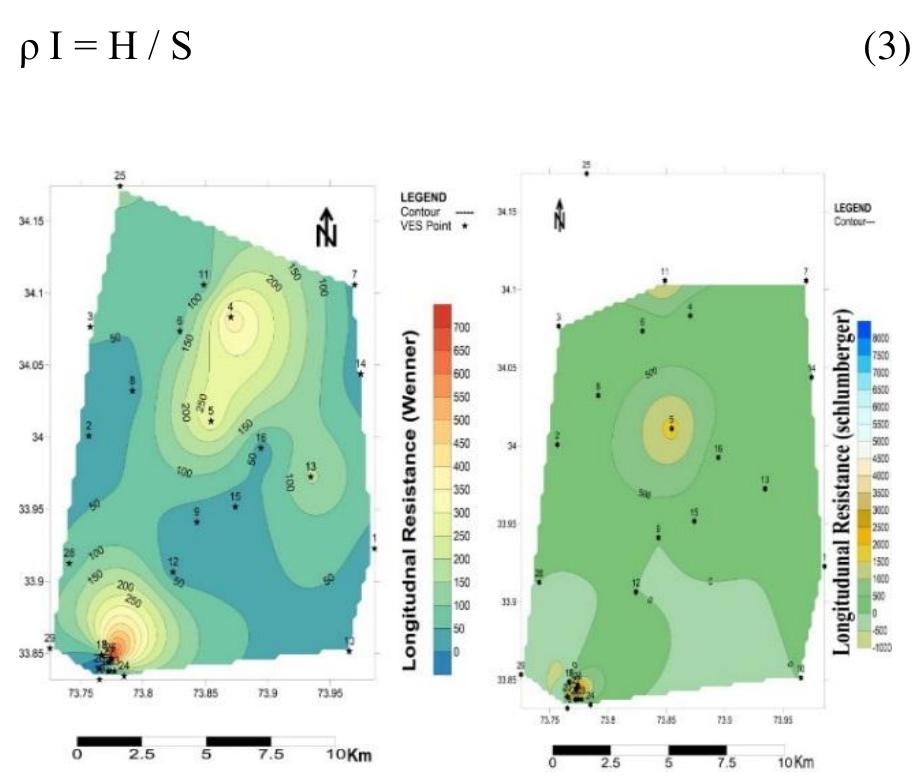 Coker Unit Rocks Longitudinal resistivity is the resistivity of the rock unit