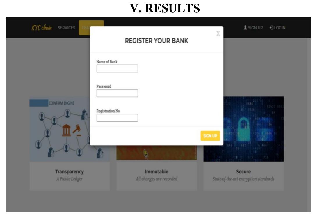 (PDF) KYC Verification Using Blockchain