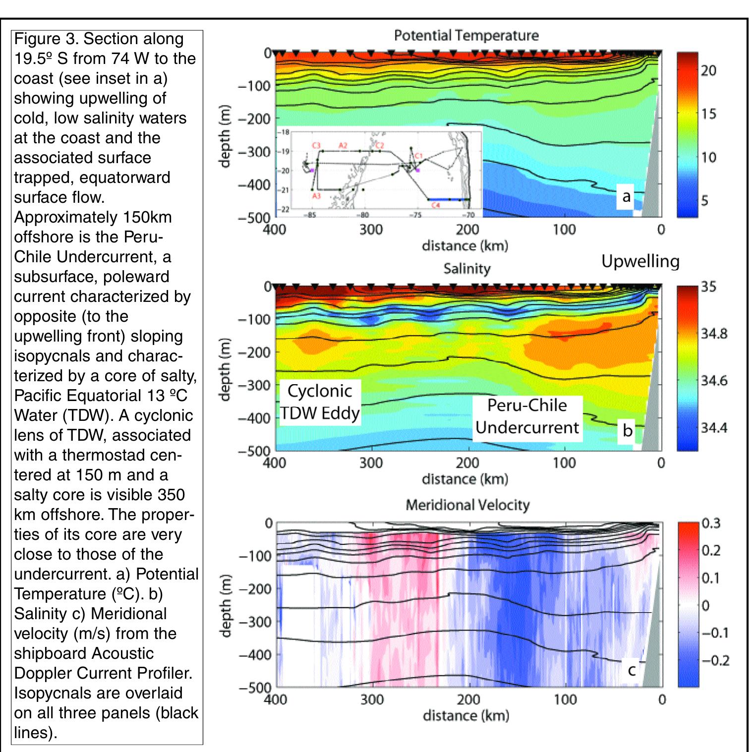 (PDF) Eddies in the southeast Pacific and their influence on the upper ...