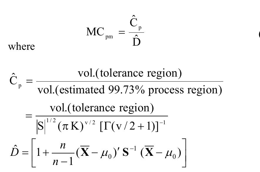 (PDF) Assessment and comparison of multivariate process capability ...