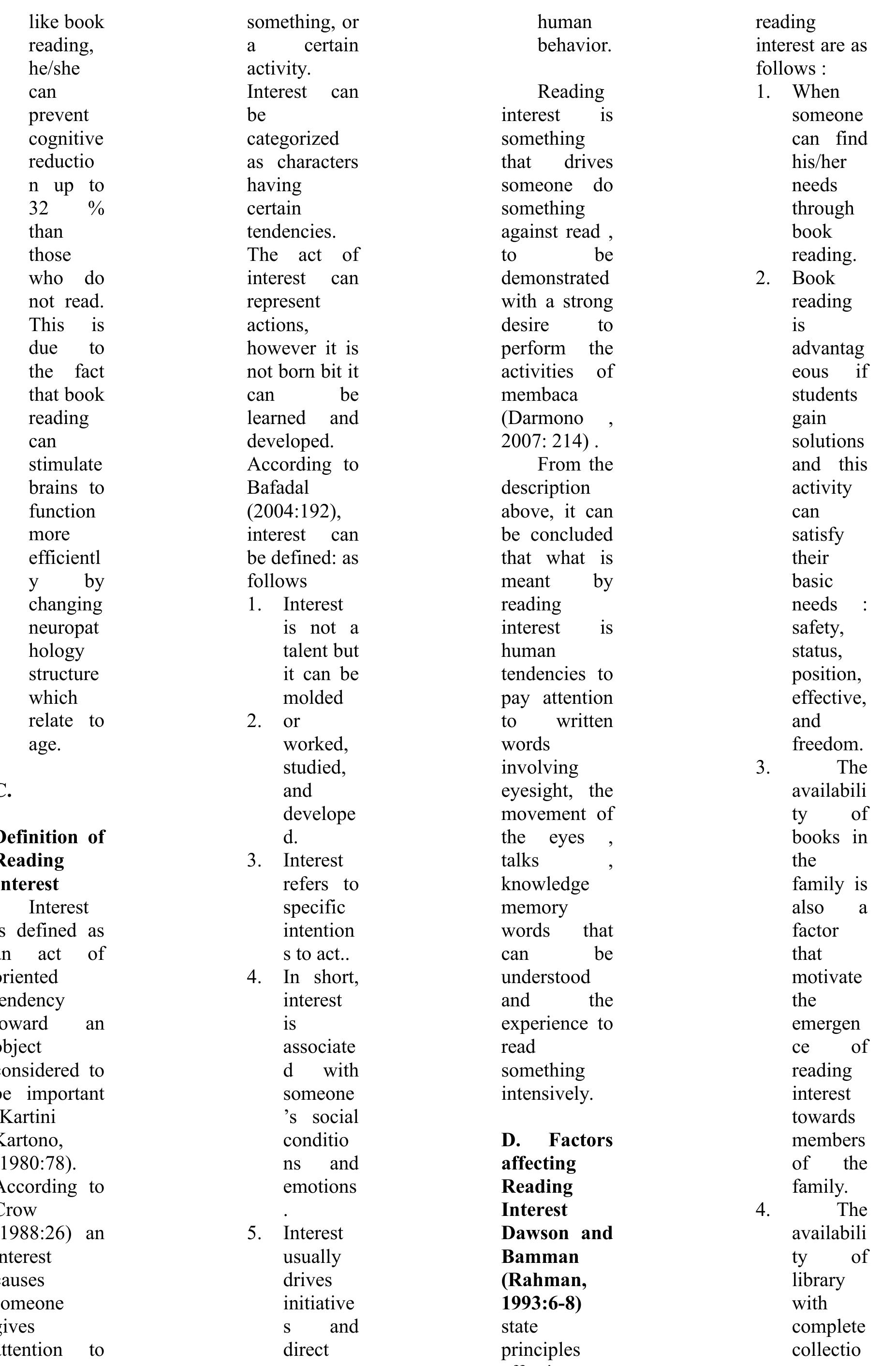 (PDF) The Correlation Between Students Reading Interest and Their ...