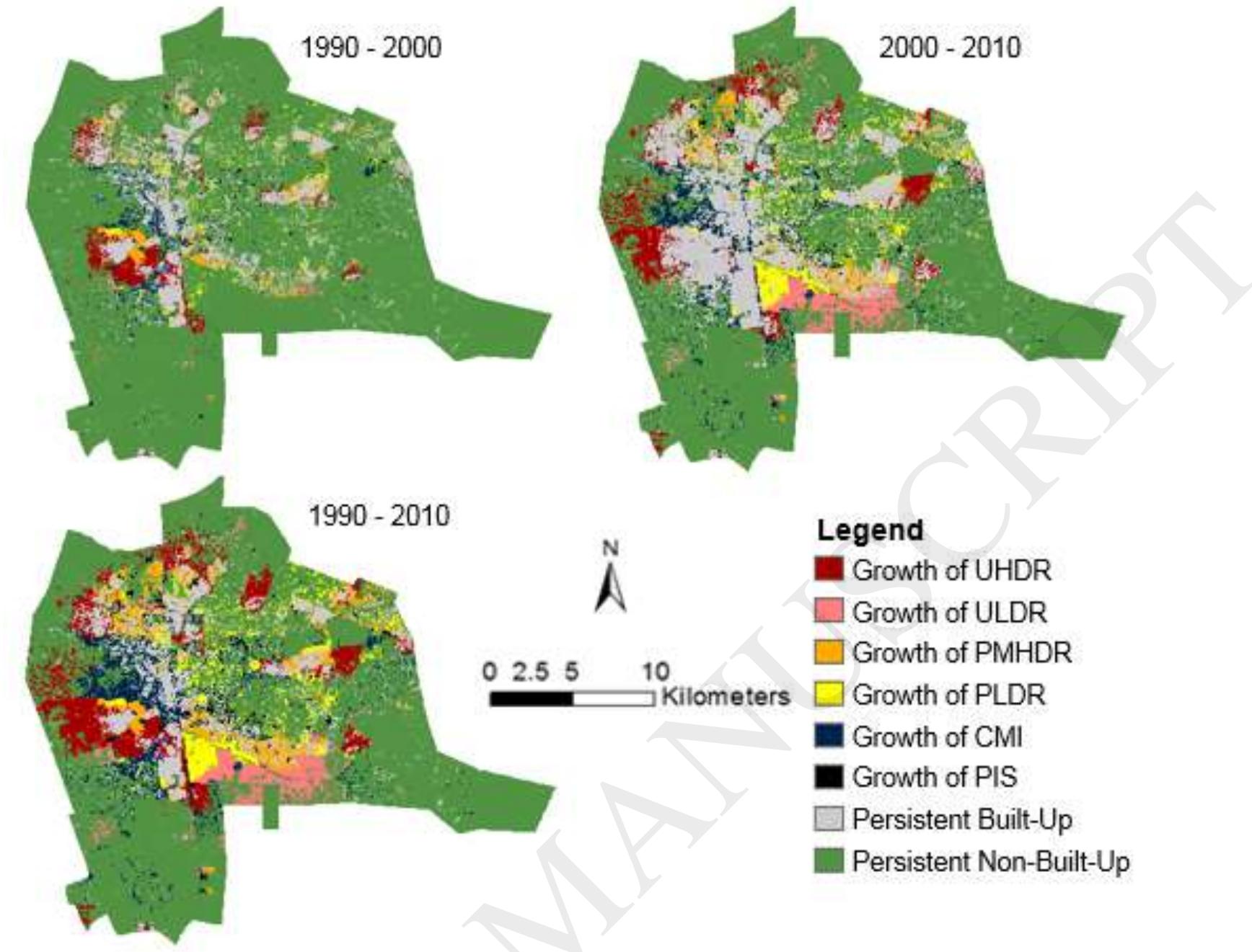 (PDF) Spatiotemporal patterns of urban land use change in the rapidly ...