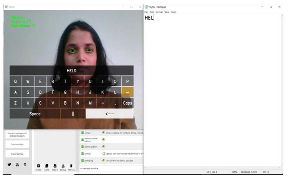 (PDF) Eye-Blink Detection System for Virtual Keyboard