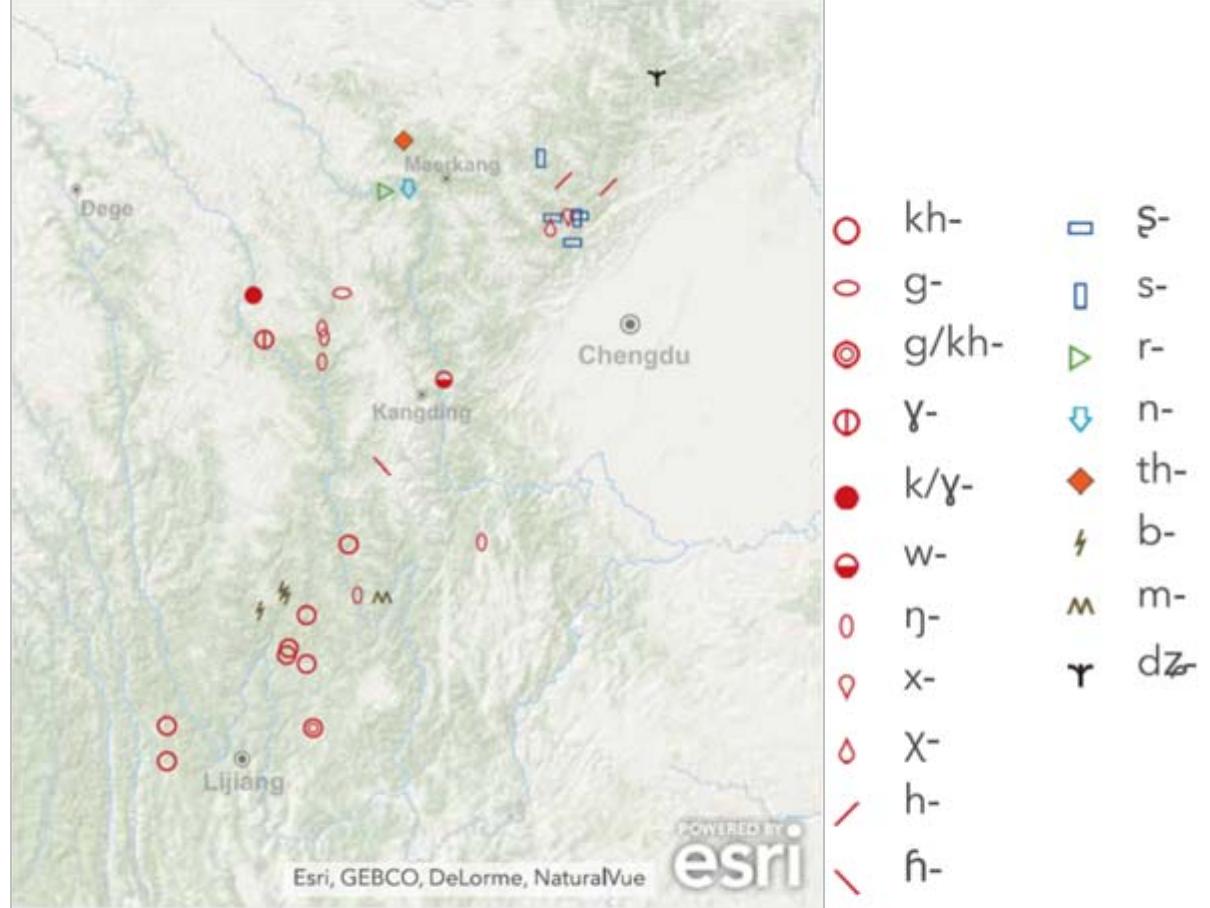 Prinmi (PDF) A geolinguistic study of directional prefixes in the Qiangic ...