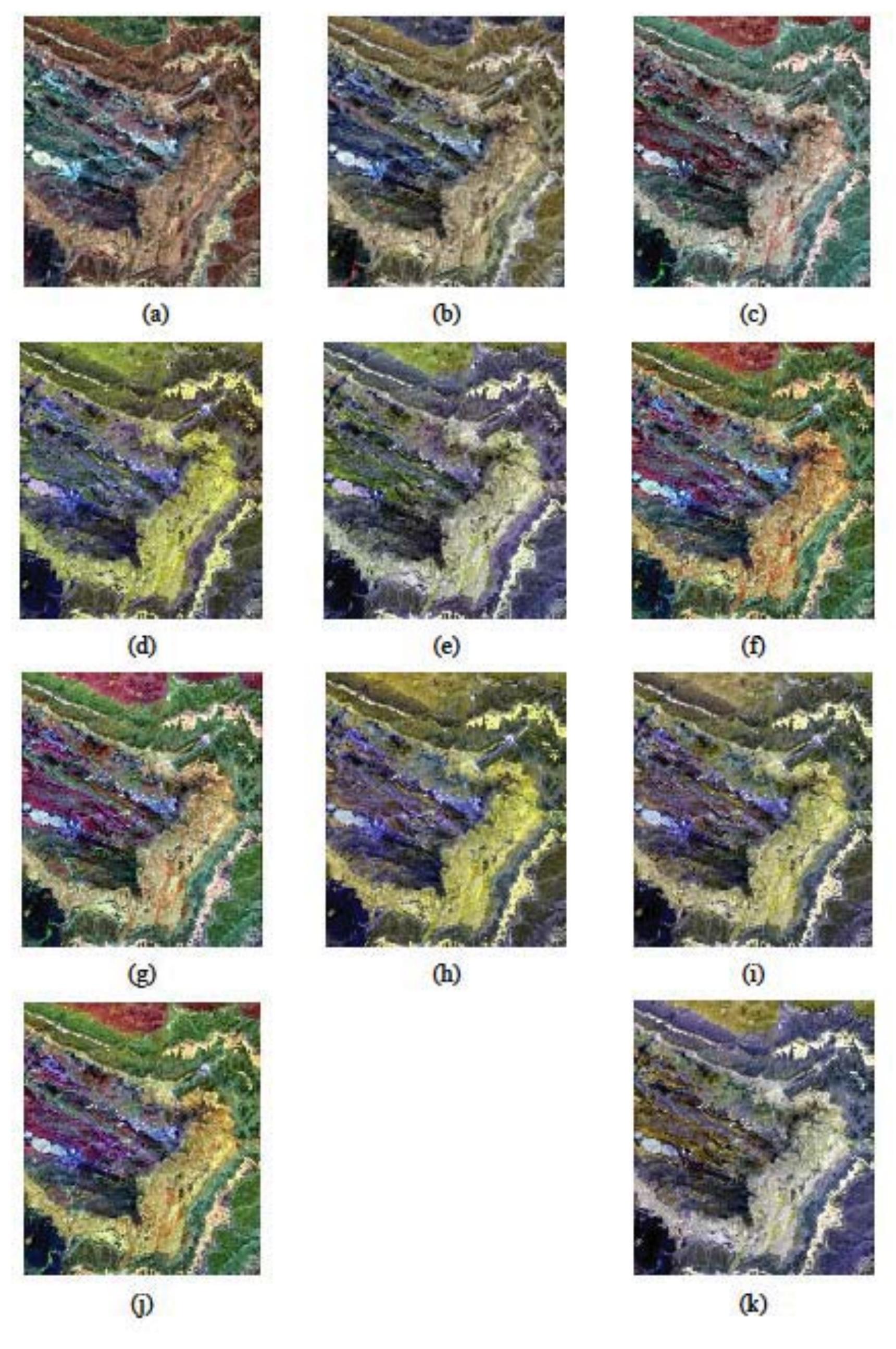4.2. Composites colored in RGB 