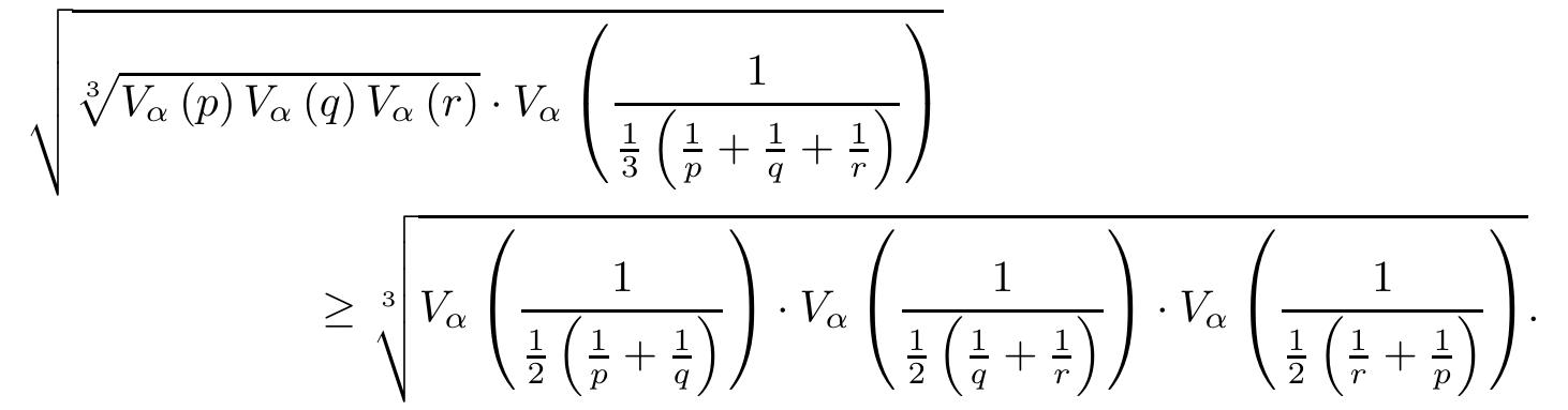 A natural question is whether Popoviciu’s inequality works for an arbitrary (M, N)-convex function.  for all p,q >0 and X€ [0,1]. In this case, Popoviciu’s inequality becomes 
