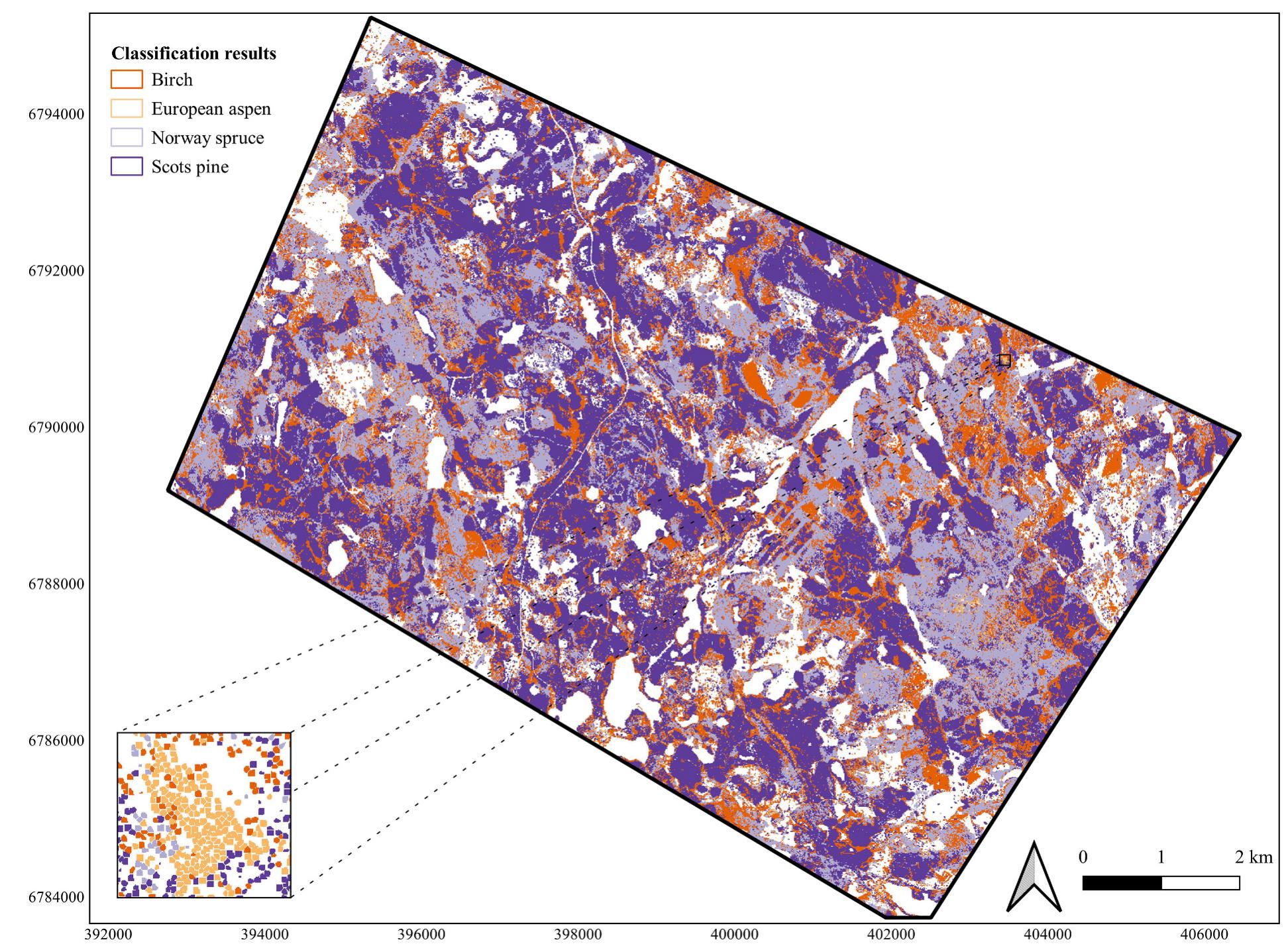 (PDF) Tree species classification from airborne hyperspectral and LiDAR ...