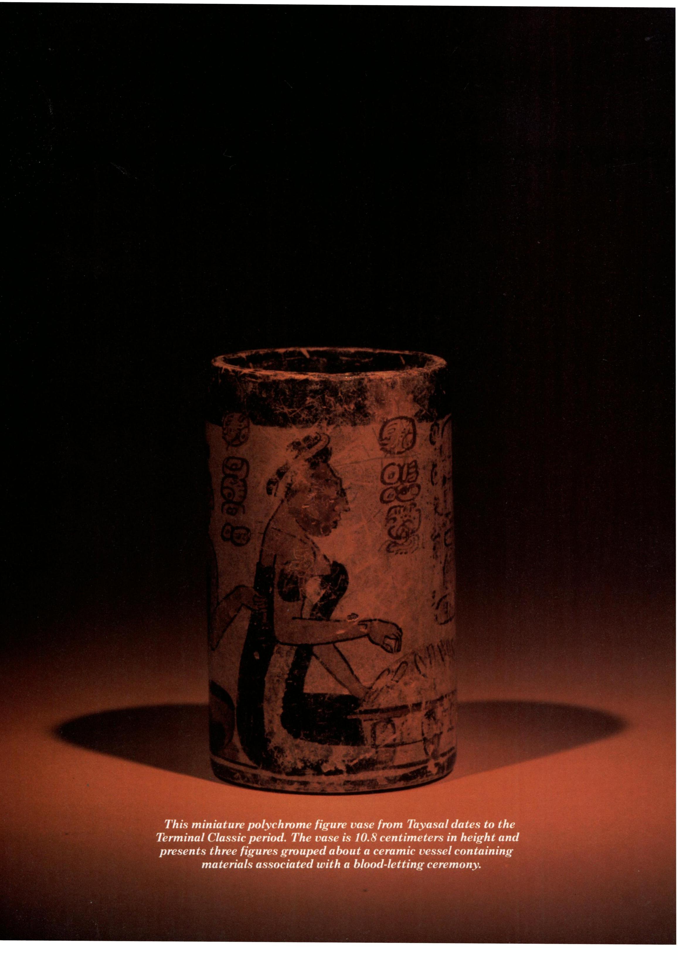 Maya Rabbit Scribe Figure 3 - from A Maya Scribe from San Clemente, Peten