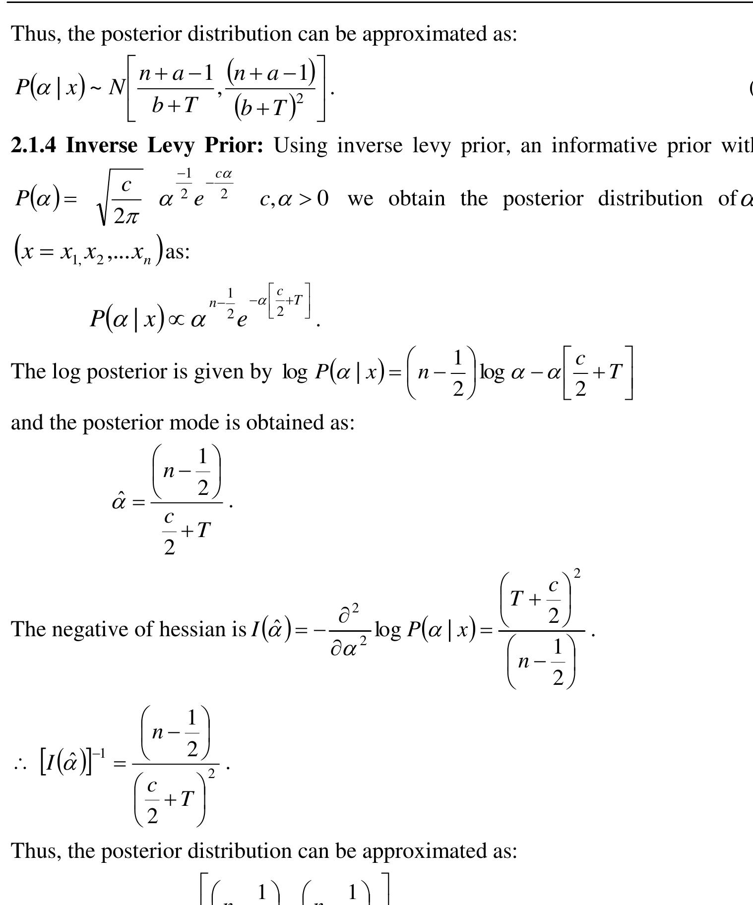 (PDF) Bayesian Analysis of Inverse Lomax Distribution Using ...