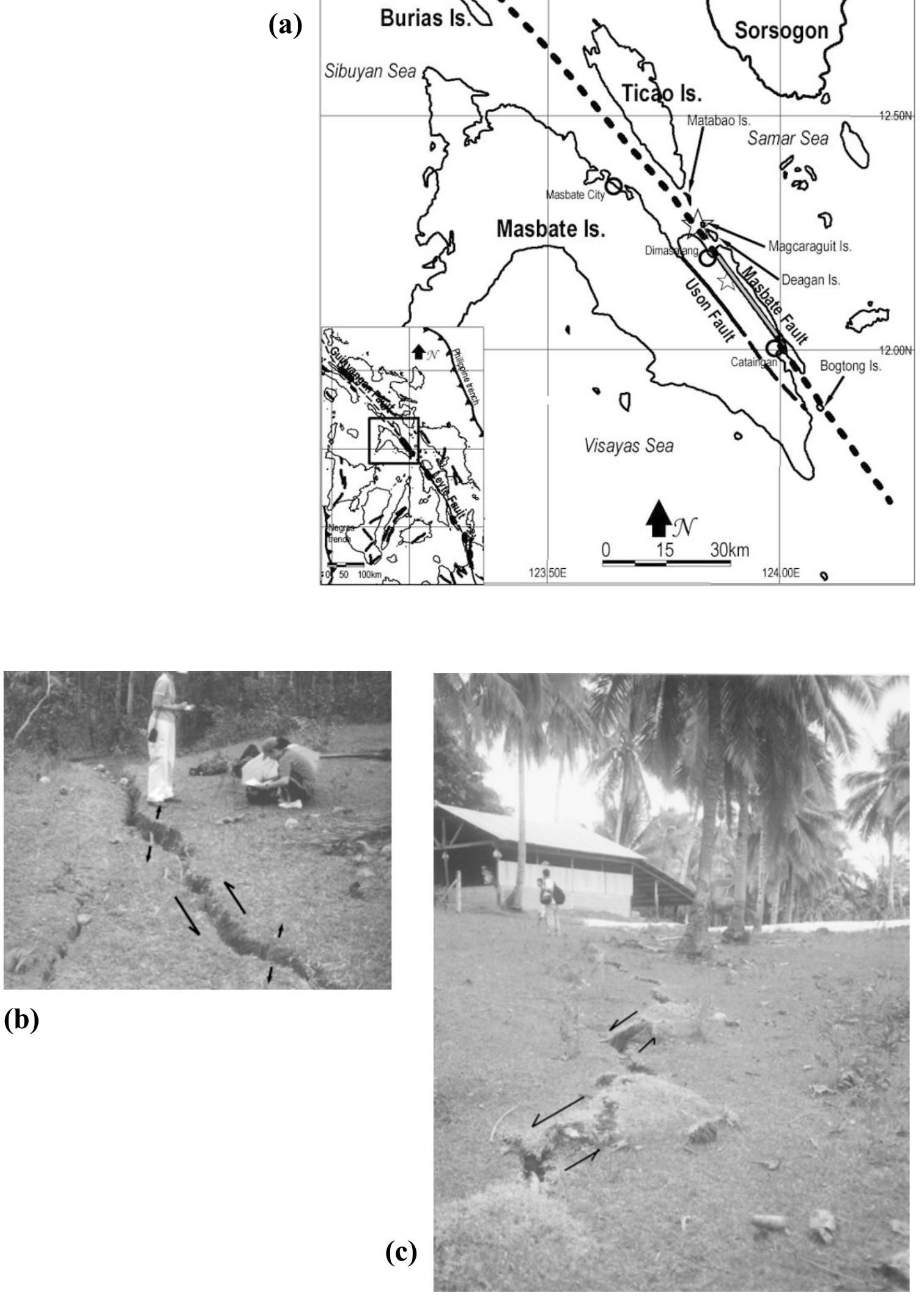 (PDF) The central Philippine Fault Zone: Location of great earthquakes ...