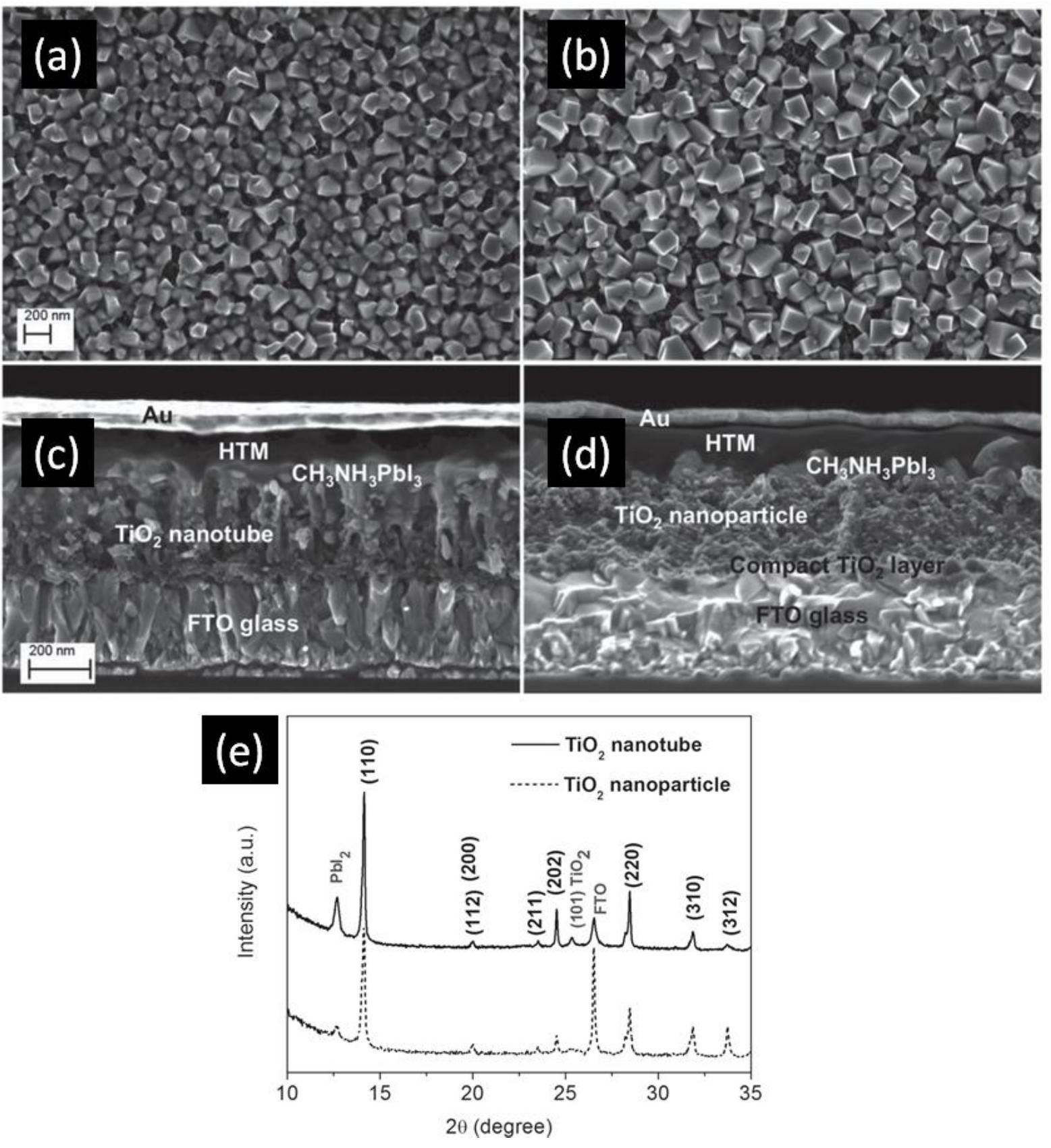 Scanning electron microscopic (sem) images of mapbi3