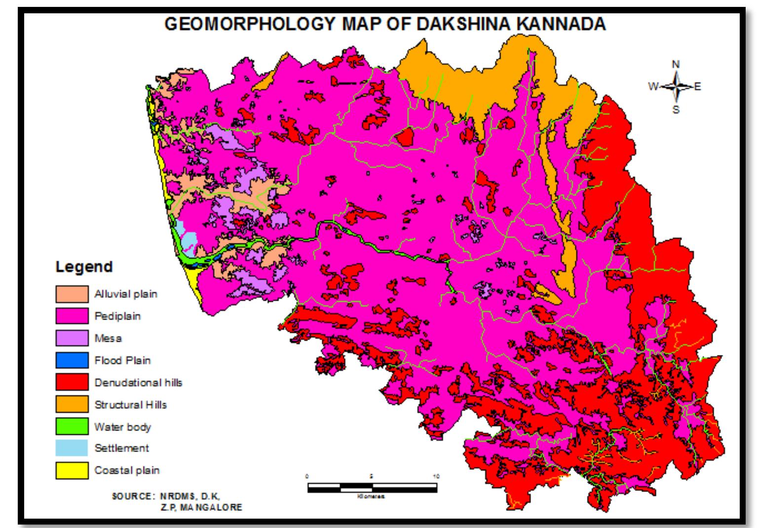 Plate 4 Map Of Dakshina Kannada Adopted From Figure 003 