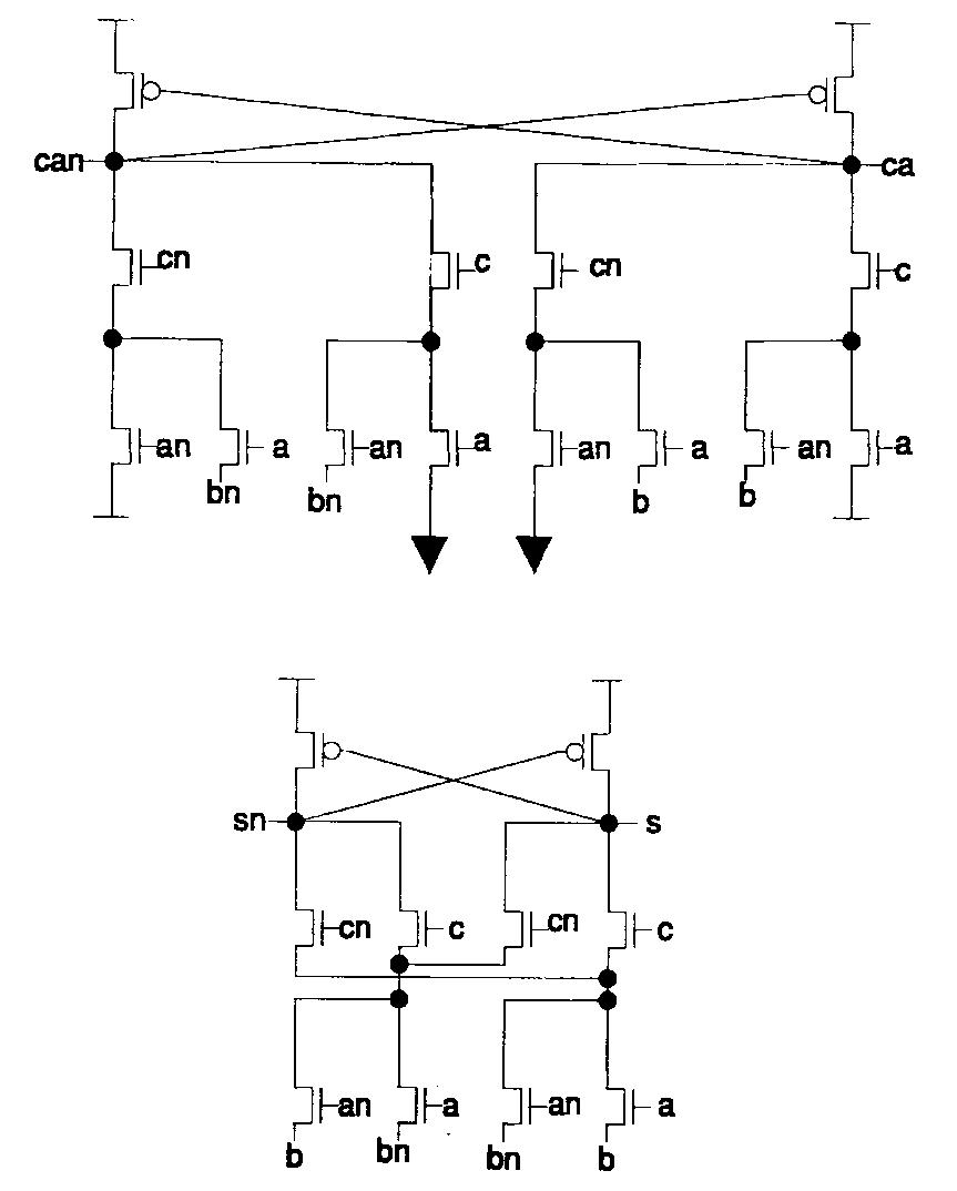 Dcvspg full adder circuit for viterbi decoder. fig. 17.