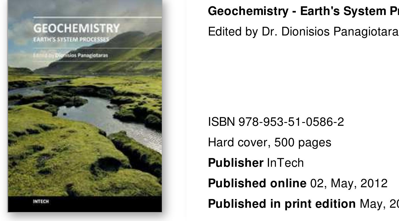 (PDF) Geochemistry of Hydrothermal Alteration in Volcanic Rocks