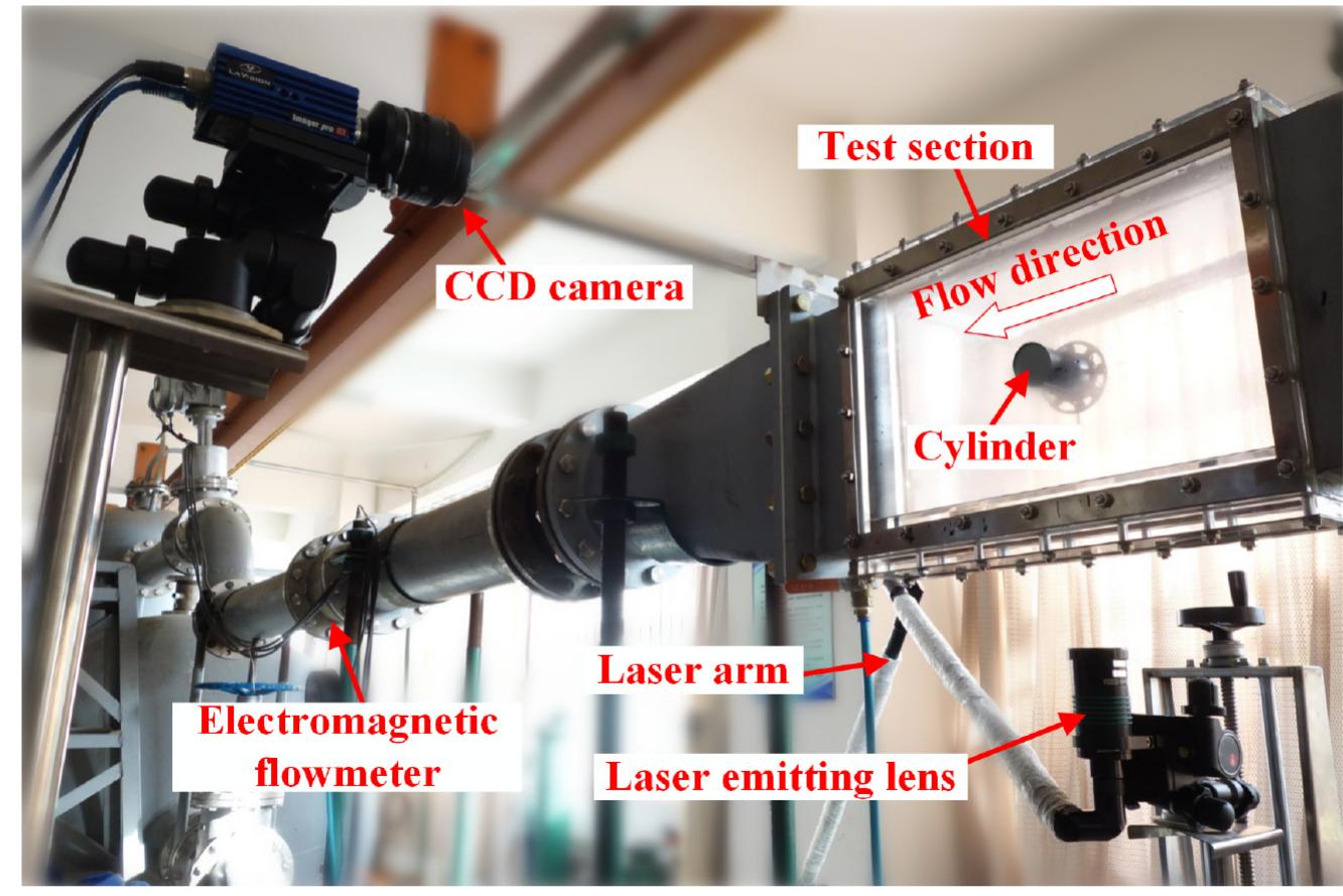 Piv Shadow (a) schematic diagram of shadow imaging system (b)