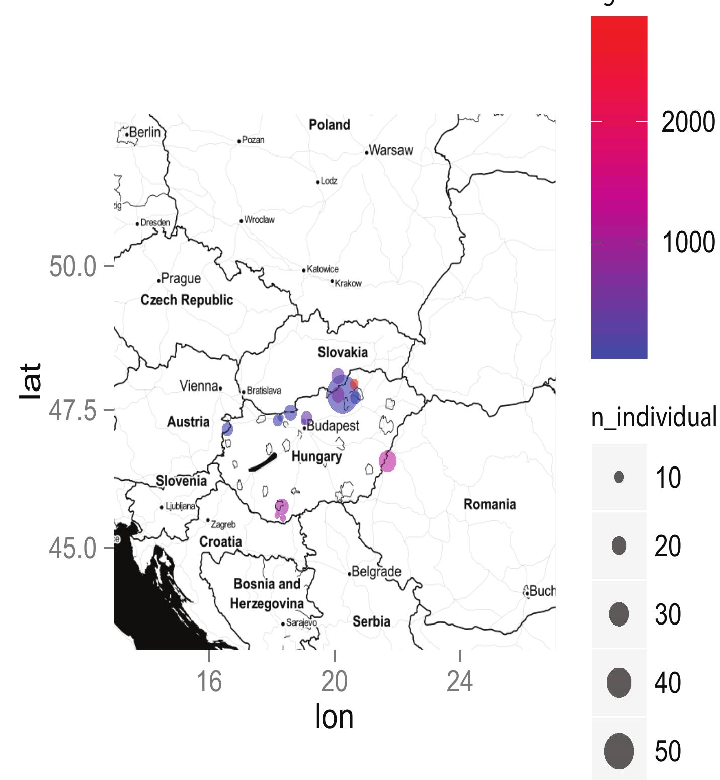 Geographical map showing the fossil bearing localities.