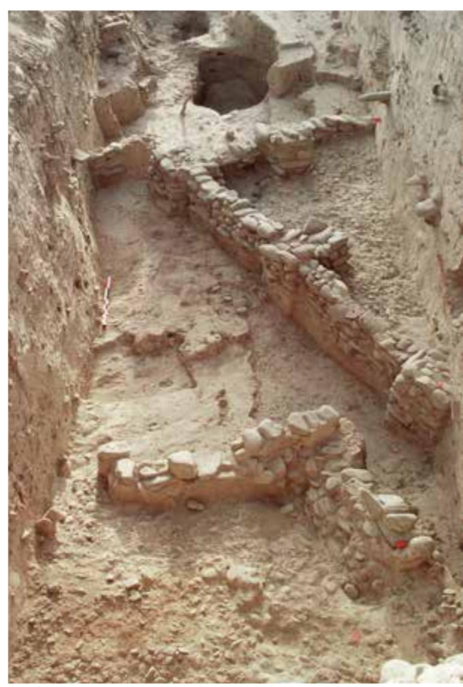 reconstruction of the ancient terrain, land, rivers,  reconstruction OF tne aNclent terrain, lana, FIVers, and coastline of the region through a geomatic approach.® Lastly, looting became _ increasingly frequent in 2003 and 2004, and destroyed most of the numerous protohistoric graveyards located in the Dasht Plain, south of the Kech River. The mission saved many archaeological ceramics in this area.? This exhibition catalogue, however, with about 40 ceramics most likely from Kech-Makran, reflects the large impact of looting in this region. Archaeological fieldwork of the mission stopped after 2007, as the area became instable then. The abundant archaeological data-archives, drawings, and photographs — collected by the mission are still evaluated. The text below is meant to provide an overview of the ancient occupation in Kech-Makran. It is based on the various contributions (publications, reports, and PhD dissertations) by the members  and coastline of the region through a geomatic  frequent in 2003 and 2004, and destroyed most 